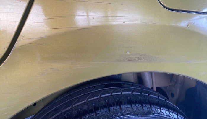 2014 Maruti Celerio VXI AMT, Petrol, Automatic, 64,864 km, Left quarter panel - Minor scratches