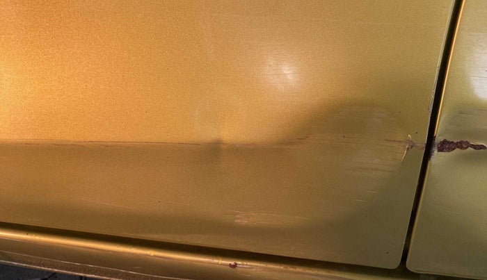 2014 Maruti Celerio VXI AMT, Petrol, Automatic, 64,864 km, Front passenger door - Slightly dented