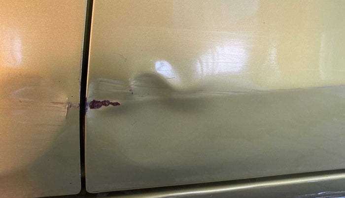 2014 Maruti Celerio VXI AMT, Petrol, Automatic, 64,864 km, Rear left door - Minor scratches