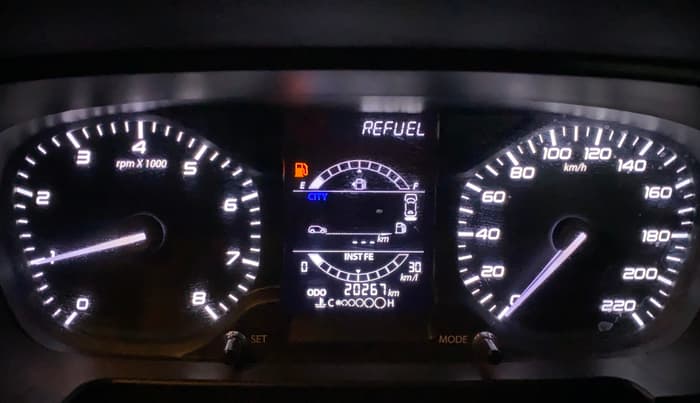 2022 Tata PUNCH ADVENTURE MT, Petrol, Manual, 20,242 km, Odometer Image