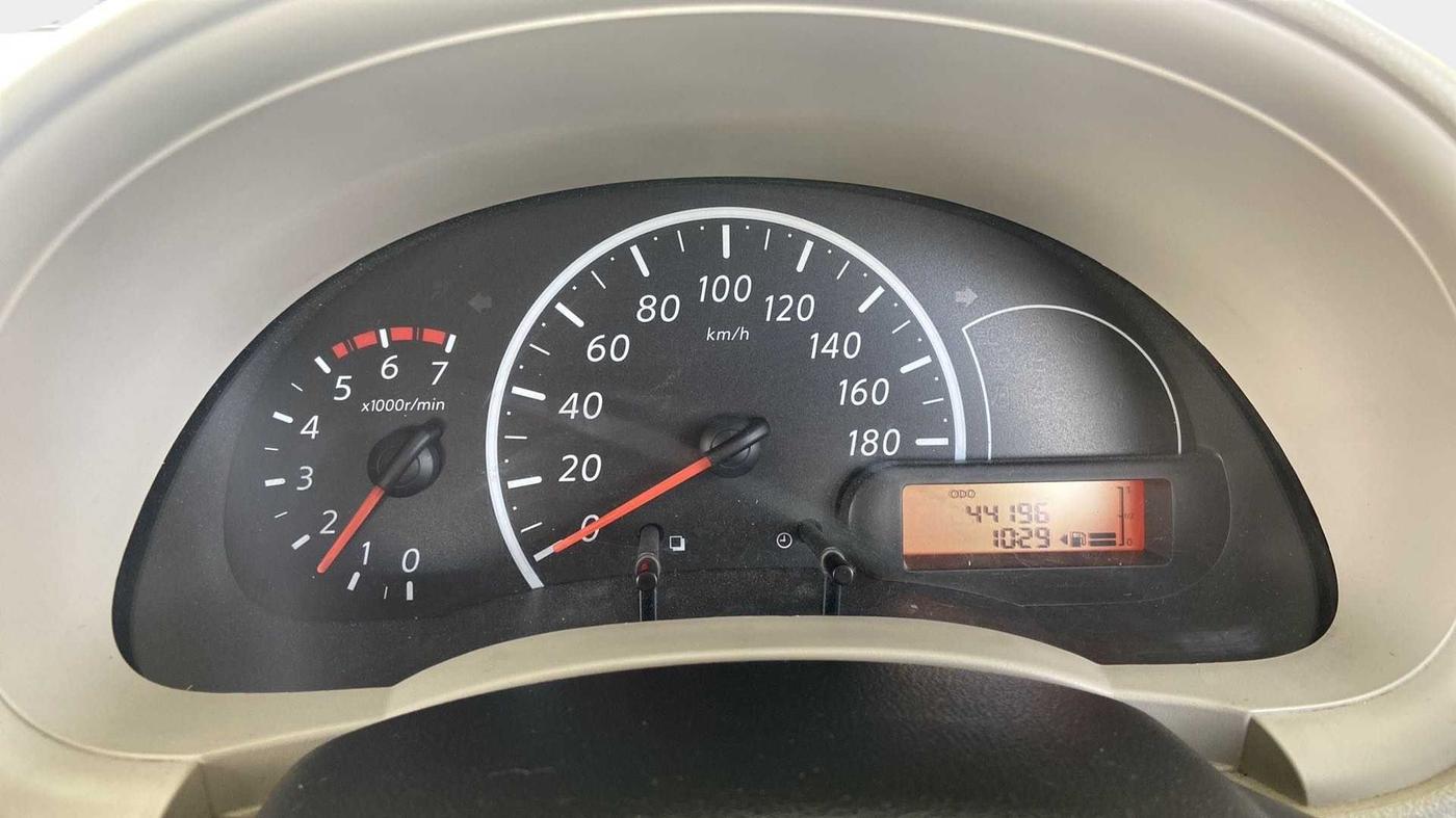 2013 Nissan Micra Active XV, Petrol, Manual, 44,183 km, Odometer Image