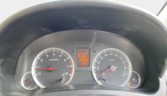 2012 Maruti Swift Dzire VXI, Petrol, Manual, 72,467 km, Odometer Image