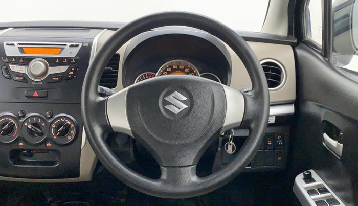 2015 Maruti Wagon R 1.0 VXI, Petrol, Manual, 31,326 km, Steering Wheel Close Up