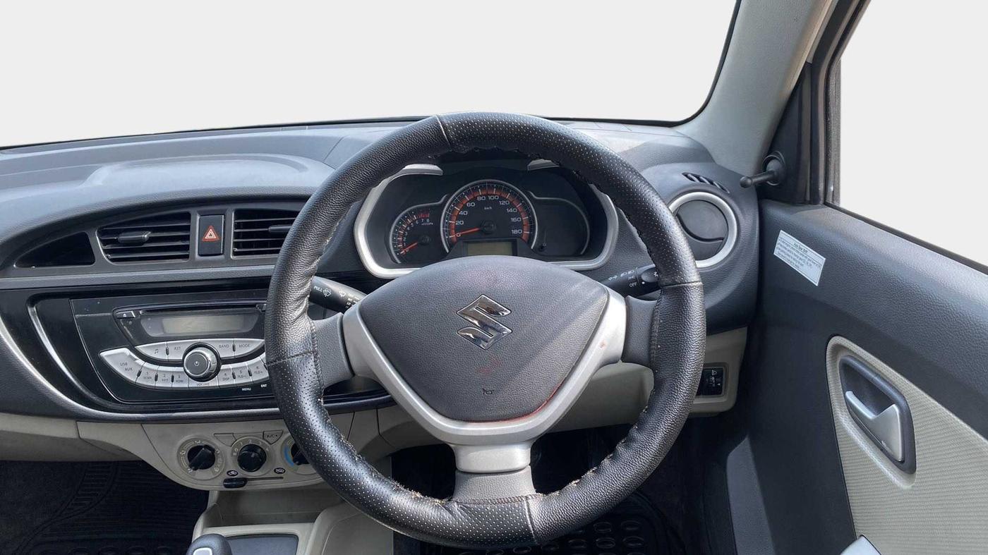 2016 Maruti Alto K10 VXI AMT, Petrol, Automatic, 10,796 km, Steering Wheel Close Up