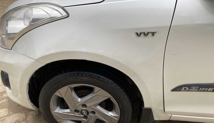 2012 Maruti Swift Dzire VXI, Petrol, Manual, 25,759 km, Left fender - Slight discoloration