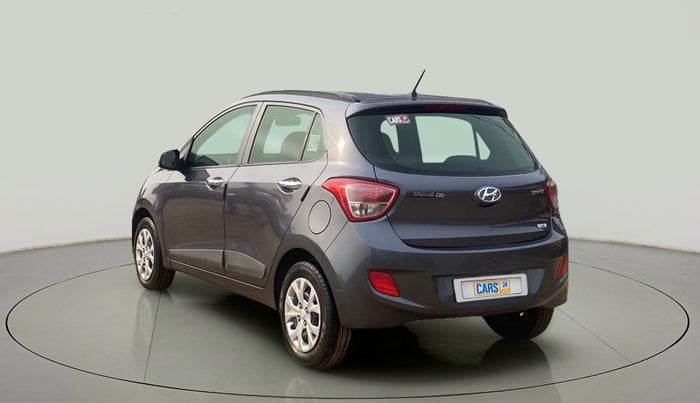 2014 Hyundai Grand i10 SPORTZ 1.2 KAPPA VTVT, Petrol, Manual, 13,495 km, Left Back Diagonal