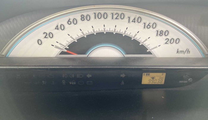 2011 Toyota Etios Liva G, Petrol, Manual, 99,024 km, Odometer Image