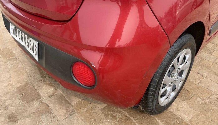 2018 Hyundai Grand i10 MAGNA 1.2 KAPPA VTVT, Petrol, Manual, 50,308 km, Rear bumper - Minor scratches