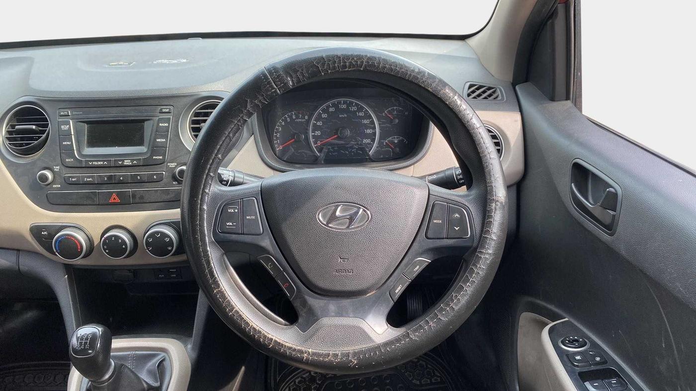2018 Hyundai Grand i10 MAGNA 1.2 KAPPA VTVT, Petrol, Manual, 50,308 km, Steering Wheel Close Up
