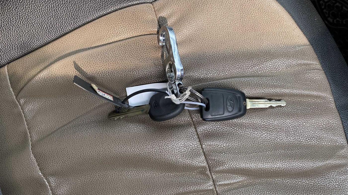2018 Hyundai Grand i10 MAGNA 1.2 KAPPA VTVT, Petrol, Manual, 50,308 km, Key Close Up