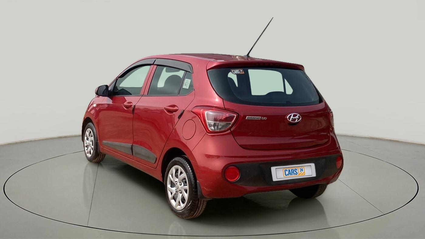 2018 Hyundai Grand i10 MAGNA 1.2 KAPPA VTVT, Petrol, Manual, 50,308 km, Left Back Diagonal