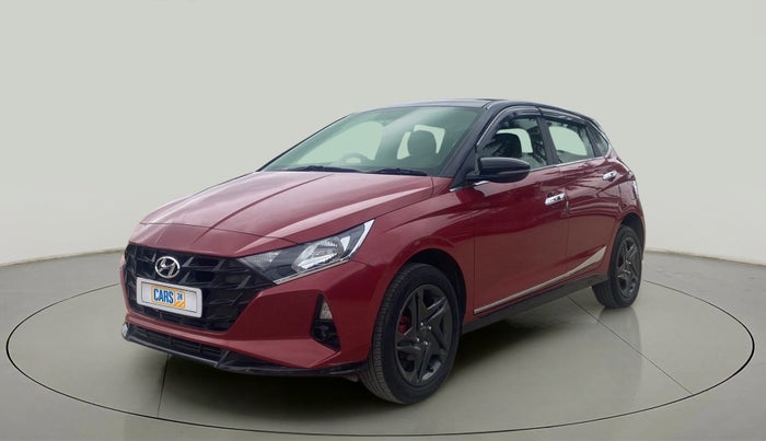 2020 Hyundai NEW I20 SPORTZ 1.2 MT DUAL TONE, Petrol, Manual, 16,395 km, Left Front Diagonal
