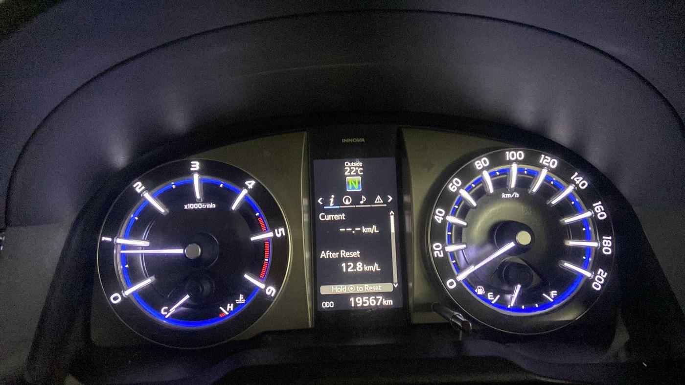 2019 Toyota Innova Crysta 2.8 ZX AT 7 STR, Diesel, Automatic, 19,567 km, Odometer Image