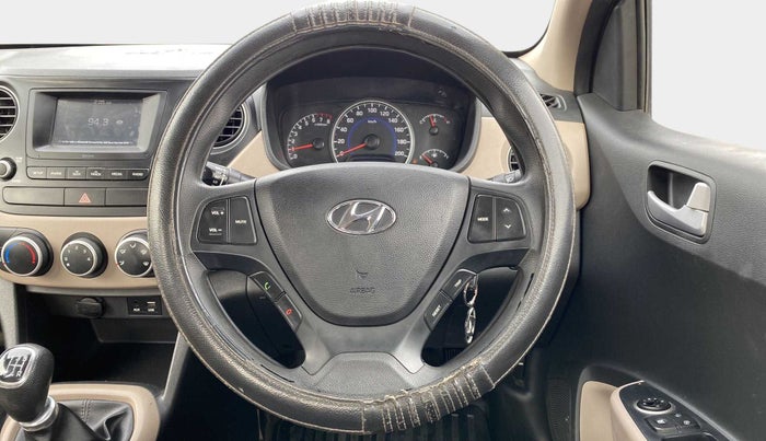 2017 Hyundai Grand i10 SPORTZ 1.2 KAPPA VTVT, Petrol, Manual, 25,365 km, Steering Wheel Close Up