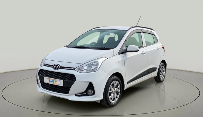 2017 Hyundai Grand i10 SPORTZ 1.2 KAPPA VTVT, Petrol, Manual, 25,365 km, Left Front Diagonal