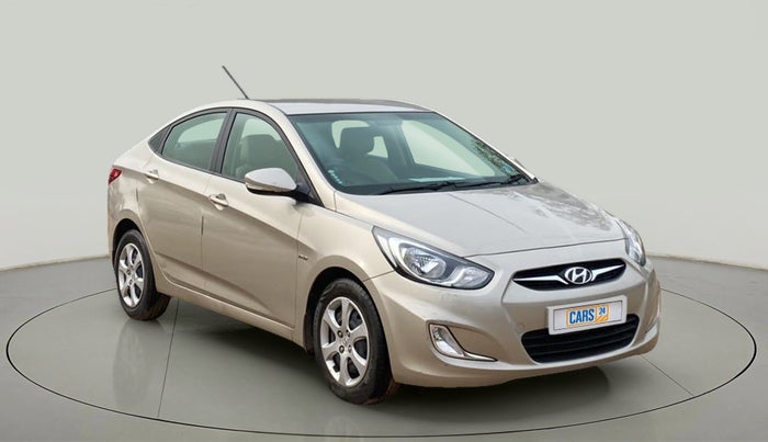 2011 Hyundai Verna FLUIDIC 1.4 VTVT, Petrol, Manual, 21,308 km, Right Front Diagonal