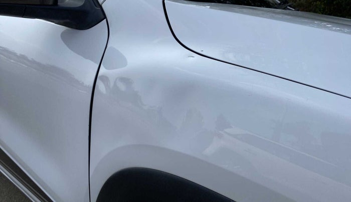 2018 Renault Kwid RXT 1.0 (O), Petrol, Manual, 88,645 km, Right fender - Slightly dented