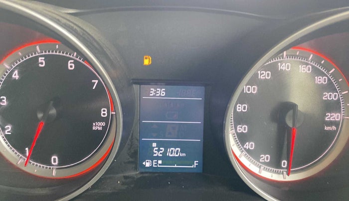 2021 Maruti Swift VXI, Petrol, Manual, 5,208 km, Odometer Image