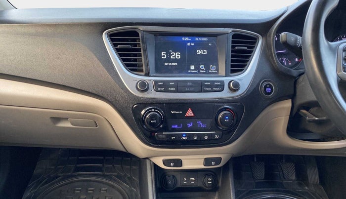 2018 Hyundai Verna 1.6 VTVT SX (O) AT, Petrol, Automatic, 35,705 km, Infotainment System
