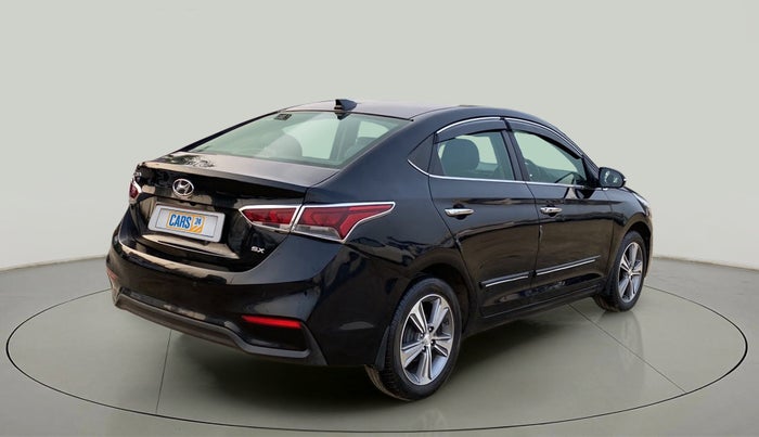 2018 Hyundai Verna 1.6 VTVT SX (O) AT, Petrol, Automatic, 35,705 km, Right Back Diagonal