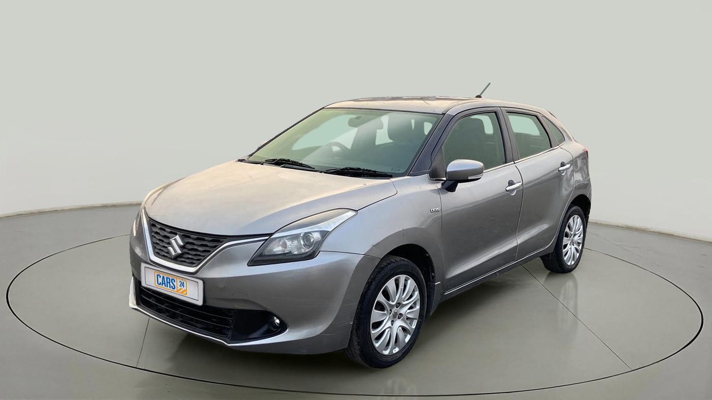 2015 Maruti Baleno ALPHA DIESEL 1.3, Diesel, Manual, 55,520 km, Left Front Diagonal
