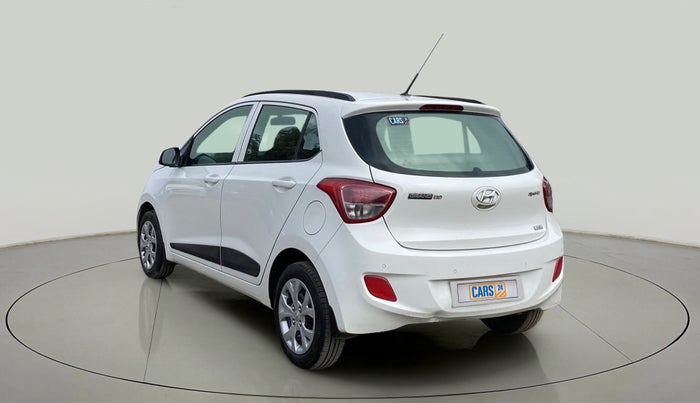2016 Hyundai Grand i10 SPORTZ 1.2 KAPPA VTVT, Petrol, Manual, 43,988 km, Left Back Diagonal