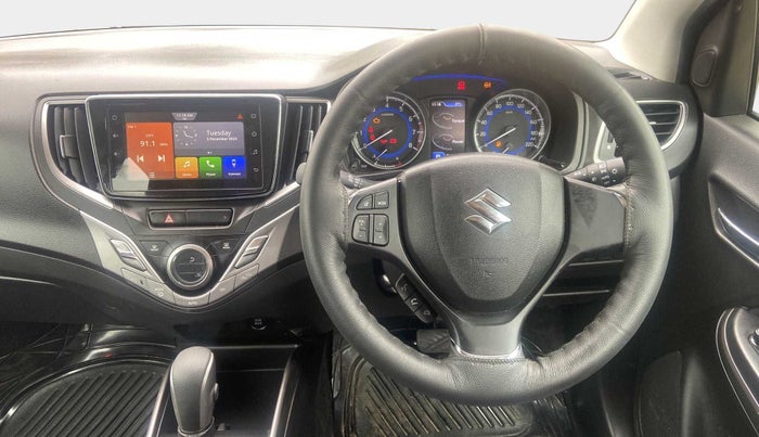2020 Maruti Baleno ALPHA CVT PETROL 1.2, Petrol, Automatic, 12,617 km, Steering Wheel Close Up