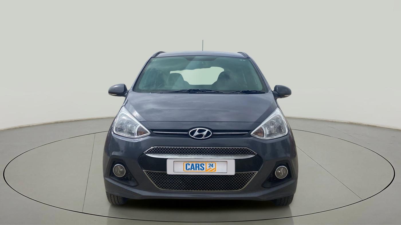 2015 Hyundai Grand i10 SPORTZ 1.2 KAPPA VTVT, Petrol, Manual, 40,237 km, Front