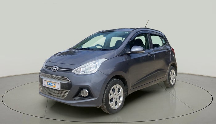 2015 Hyundai Grand i10 SPORTZ 1.2 KAPPA VTVT, Petrol, Manual, 40,237 km, Left Front Diagonal