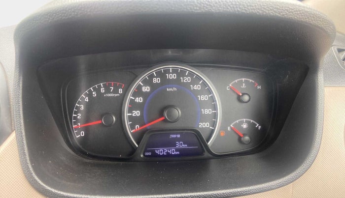 2015 Hyundai Grand i10 SPORTZ 1.2 KAPPA VTVT, Petrol, Manual, 40,237 km, Odometer Image