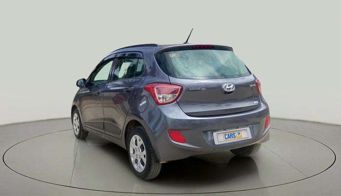 2015 Hyundai Grand i10 SPORTZ 1.2 KAPPA VTVT, Petrol, Manual, 40,237 km, Left Back Diagonal