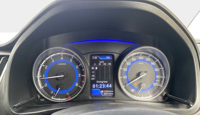 2021 Maruti Baleno ZETA PETROL 1.2, Petrol, Manual, 24,085 km, Odometer Image