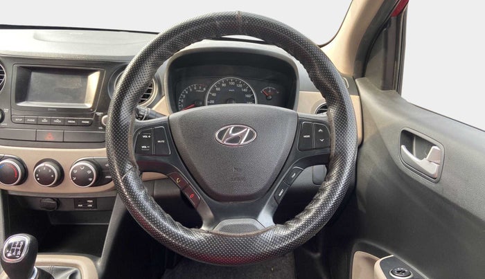2018 Hyundai Grand i10 SPORTZ 1.2 KAPPA VTVT, Petrol, Manual, 30,947 km, Steering Wheel Close Up