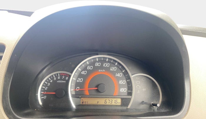 2015 Maruti Wagon R 1.0 VXI, Petrol, Manual, 67,282 km, Odometer Image