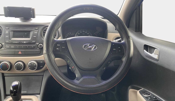 2017 Hyundai Xcent S AT 1.2, Petrol, Automatic, 96,728 km, Steering Wheel Close Up