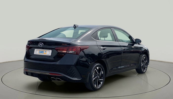 2021 Hyundai Verna SX (O) 1.0 TURBO DCT, Petrol, Automatic, 37,975 km, Right Back Diagonal