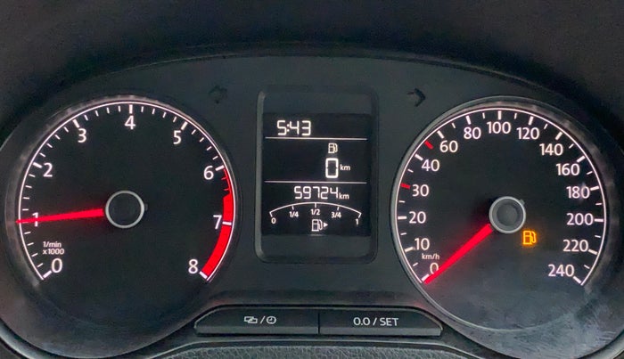 2019 Volkswagen Polo HIGHLINE PLUS 1.0, Petrol, Manual, 59,724 km, Odometer Image