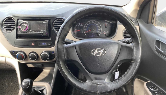 2015 Hyundai Grand i10 MAGNA 1.2 KAPPA VTVT, Petrol, Manual, 65,016 km, Steering Wheel Close Up