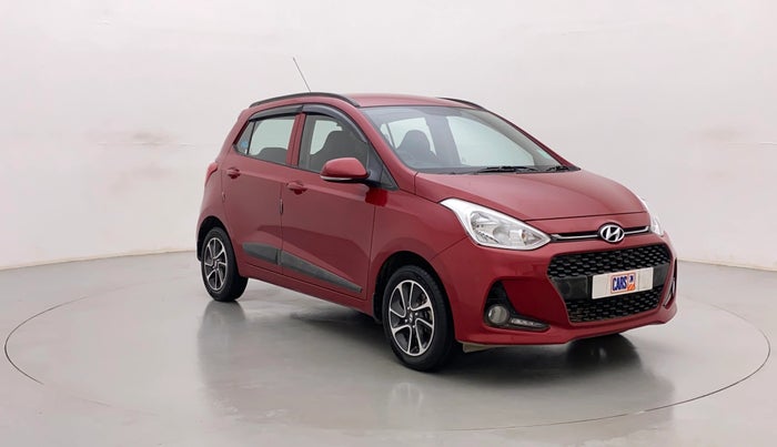 2018 Hyundai Grand i10 SPORTZ (O) AT 1.2 KAPPA VTVT, Petrol, Automatic, 21,242 km, Right Front Diagonal