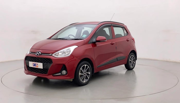 2018 Hyundai Grand i10 SPORTZ (O) AT 1.2 KAPPA VTVT, Petrol, Automatic, 21,242 km, Left Front Diagonal