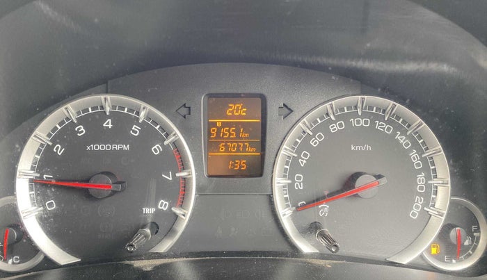 2016 Maruti Swift ZXI, Petrol, Manual, 67,036 km, Odometer Image