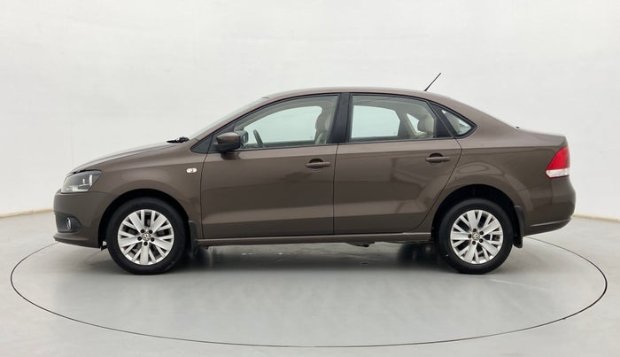 2015 Volkswagen Vento HIGHLINE PLUS 1.2 AT 16 ALLOY, Petrol, Automatic, 48,649 km, Left Side