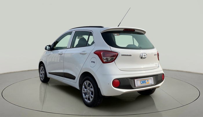 2019 Hyundai Grand i10 SPORTZ 1.2 KAPPA VTVT, Petrol, Manual, 4,868 km, Left Back Diagonal