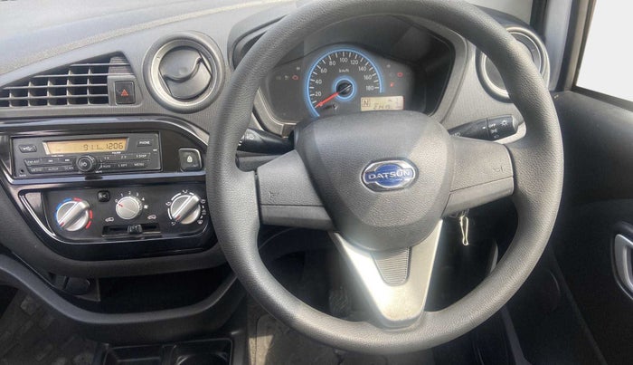 2018 Datsun Redi Go T(O) 1.0 AMT, Petrol, Automatic, 21,416 km, Steering Wheel Close Up