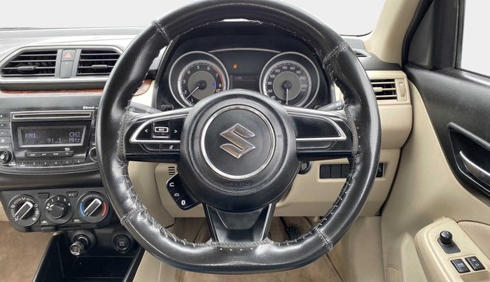 2018 Maruti Dzire VXI, Petrol, Manual, 60,235 km, Steering Wheel Close Up