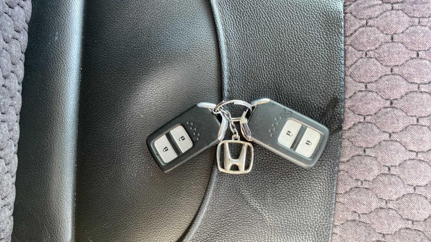 2019 Honda BR-V 1.5L I-VTEC VX, Petrol, Manual, 57,346 km, Key Close Up