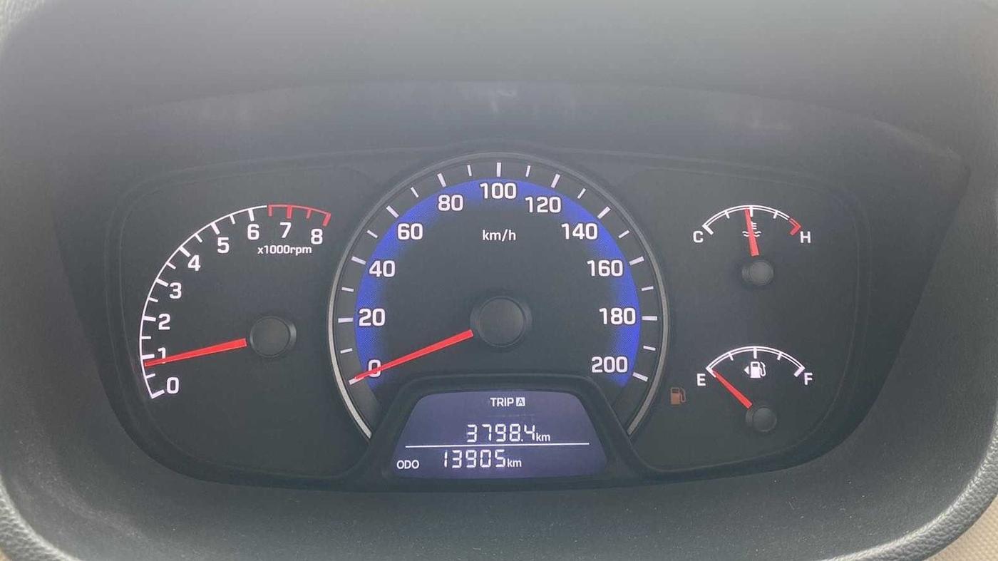 2019 Hyundai Xcent S 1.2, Petrol, Manual, 13,900 km, Odometer Image