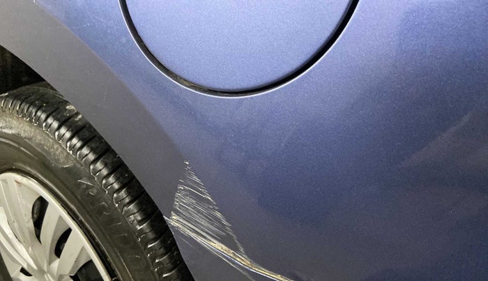 2017 Maruti Dzire VXI, Petrol, Manual, 19,537 km, Left quarter panel - Minor scratches