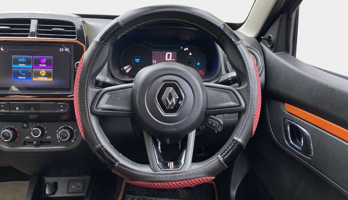 2020 Renault Kwid CLIMBER 1.0 AMT (O), Petrol, Automatic, 29,810 km, Steering Wheel Close Up