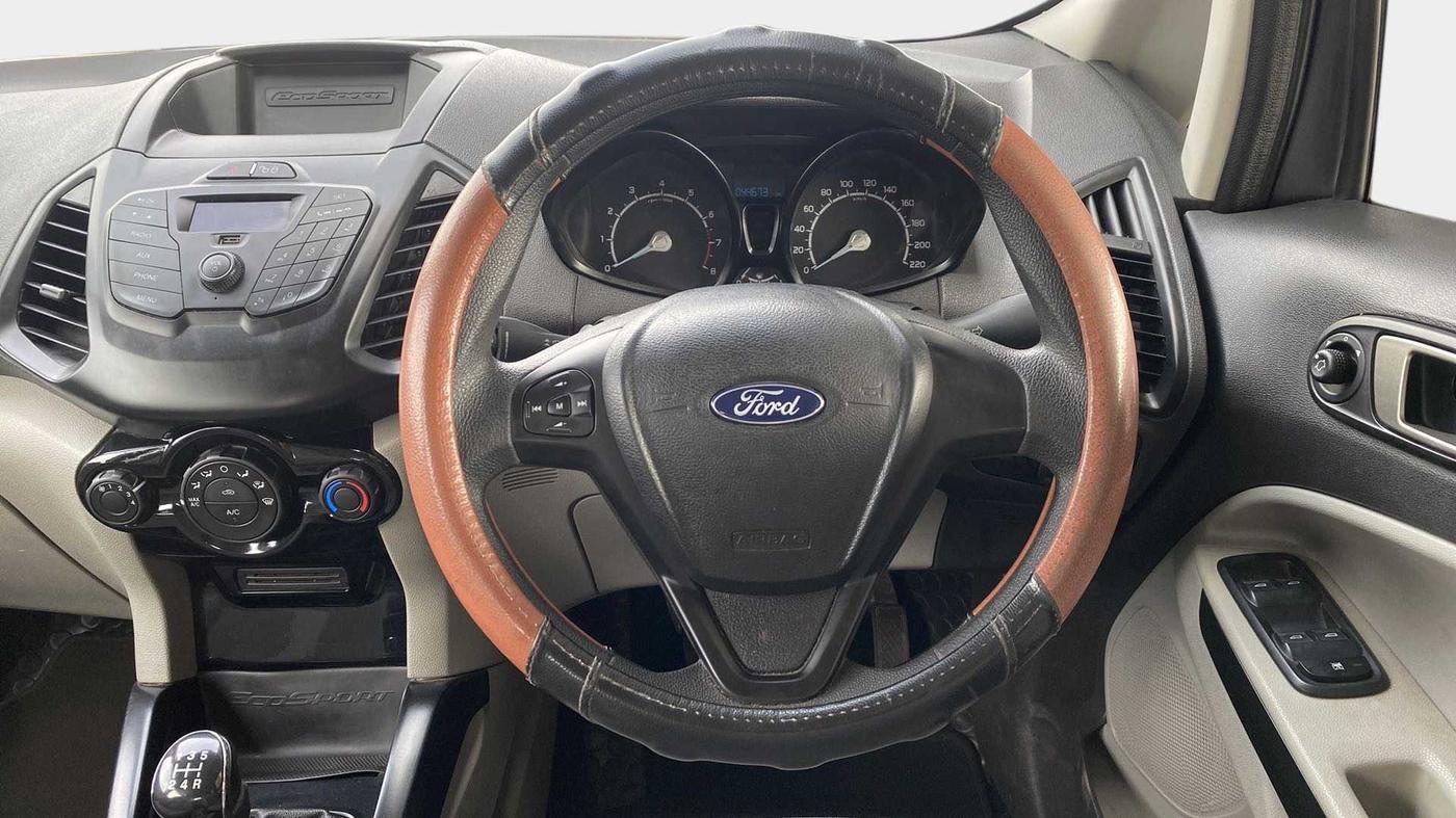 2017 Ford Ecosport TREND 1.5L PETROL, Petrol, Manual, 44,656 km, Steering Wheel Close Up